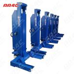 AA4C 20T 30T 40T hydraulic heavy duty bus truck lift wireless movable 4 post