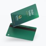 85.5mmx54mm Plastic Access Cards PVC Hico/Loco Custom Magnetic Stripe Cards