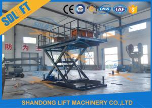 China Home Residential Hydraulic Scissor Car Lift Garage Parking Car Lift CE Certificate on sale