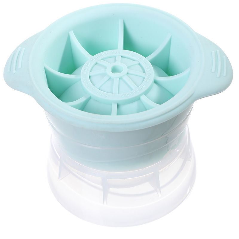 Silicone Freezer Press Sphere Ice Ball Maker Mold Large Round For Whisky Scotch Cocktail Drinks Ice Balls