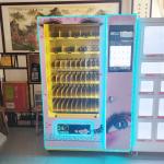 Drink And Snack Vending Machines Combo Vending Machine For Cup Noodles Snacks