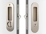 Adjustable House Door Locks Sliding Gate Lock Zinc Alloy Round Face Pulls
