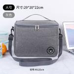 COMMUTER LUNCH BOX HANDBAG SQUARE INSULATED BAG ALUMINUM FOIL THICKENED BENTO