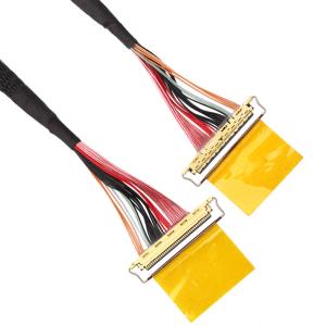 Wholesale 36 AWG Full Hd LVDS LCD Cable Assembly I-Pex 20453-240t-01 To 20453-240t-01 from china suppliers