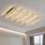 Modern Ceiling Lamp Luxury Crystal Study Bedroom Chandelier Indoor Lighting(WH
