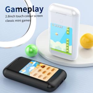 Wholesale Black Wireless Bluetooth Earphones 128M Bracelet Memory with Full Screen Touch for Calls and Music from china suppliers