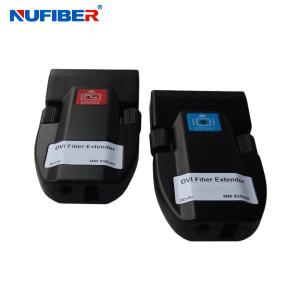 Wholesale 1920x1200 60Hz 1080P Single Core DVI To Fiber Extender Multi Mode 500 Meters from china suppliers