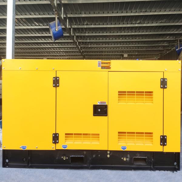 Silent 44kw 55kva JE493ZLDB-03 Isuzu Diesel Generator With Leroy Somer