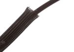 Pet Electrical Wrap Around Braided Sleeving , Wire Protection Sleeve Fire