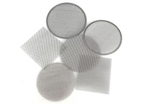 Wholesale Customized SS304 Dutch Twill Weave Wire Mesh Filter Disc from china suppliers