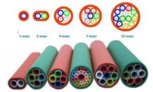 Wholesale D5-16mm Microduct Conduit , Hdpe Fiber Optic Conduit Good Mechanical Performance from china suppliers