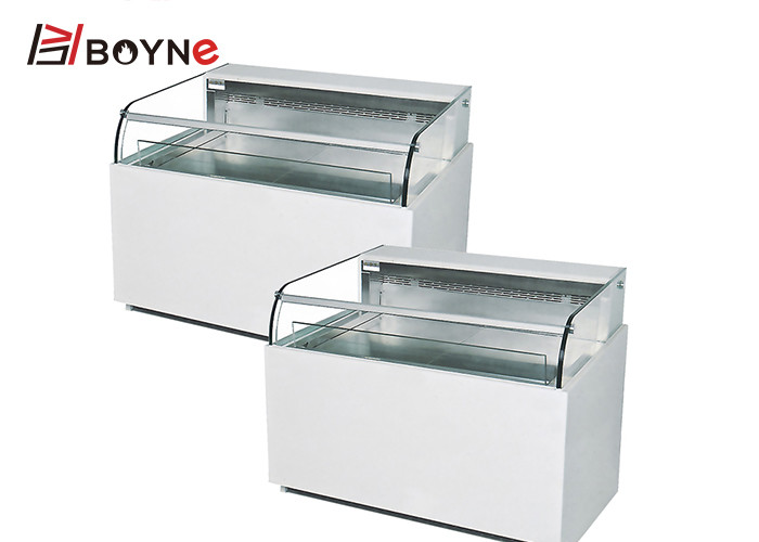 One Side Opened Single Layer Cake Display Chiller For Restaurant
