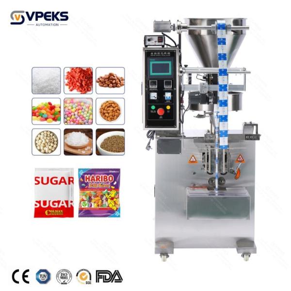 3 Sides 4 Sides Seal Automatic Granule Packing Machine For Bags