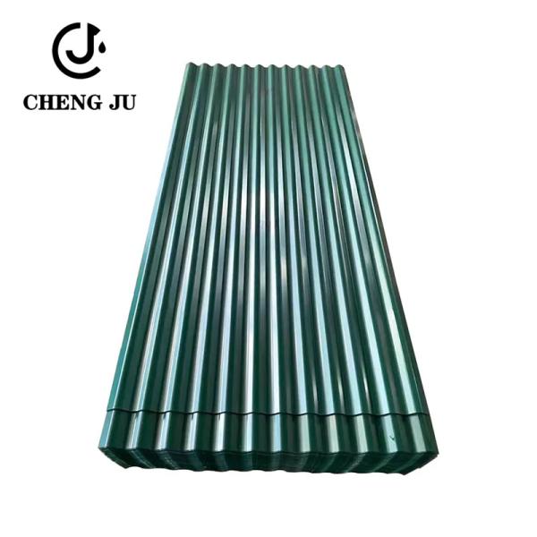 Deep Green Color Sunlight Roofing Sheets Corrugated Prepainted Galvanized Roof