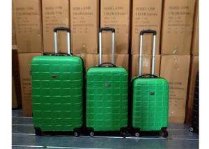 Wholesale Beautiful ABS Trolley Luggage Bag Set , Aluminum Silver Carry On Trolley Case from china suppliers