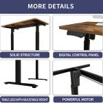 Modern Office Furniture Electric Height Adjustable Coffee Table for Computer