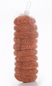 Wholesale Eco Friendly Copper Scrub Pad , Helical Structure Stainless Steel Cleaning Pads from china suppliers