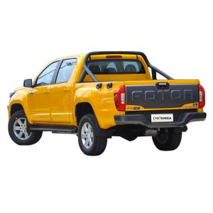 Wholesale 4x4 Used Electric Pickup Trucks 5 Seat Yellow With EPS Steering System from china suppliers