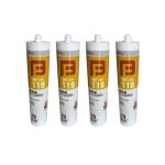 High Temp Red Color Fire Rated Silicone Sealant Ozone Resistant 590ml