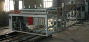 China PVC Wave Plastic Board Extrusion Line , PVC Wave Plate Extrusion Machinery on sale