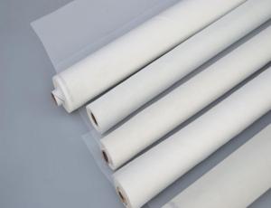 Wholesale 150 Micron Polyester Screen Printing , Silk Screen Mesh Fabric Low Elongation from china suppliers