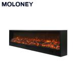 3000mm Parlour Decoration Plug-In Electric Fireplace Heater LED Light Flame