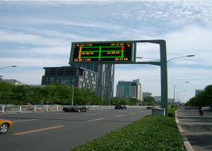 Wholesale Digital Outdoor Scrolling Led Electronic Moving Message Sign On Road , CE from china suppliers