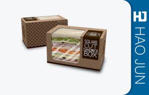Wholesale Custom Cardboard Takeaway Boxes Art Paper For Fast Food Packaging from china suppliers