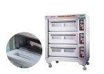 Three Deck 1220mm 19.8kw Industrial Bakery Oven