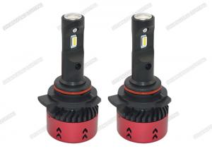 China Black 4800lm V6 LED Car Headlights , Easy Install 12v 35w LED Headlight Bulb on sale