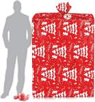 36X44" Plastic Christmas Gift Bags For Festival Packing