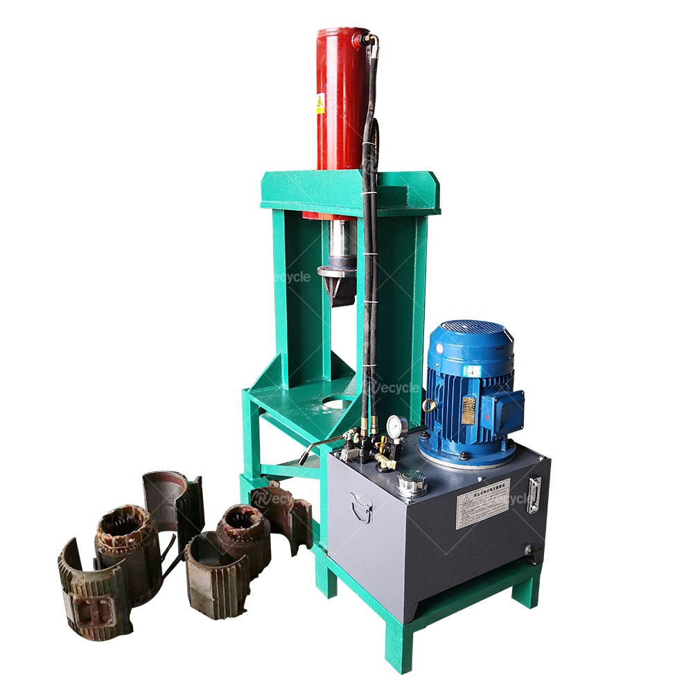 5-10pcs/min Scrap Motor Recycling Machine Electric Motor Dismantling Machine