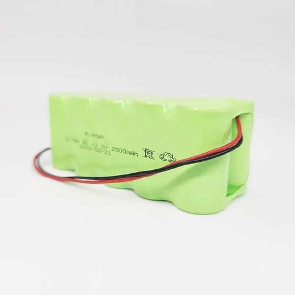 High Temperature Ni-Mh Battery Pack 12V 2500mAh Charge & Discharge Temperature
