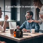 Lithium Battery Portable Solar Generator Station 150W Laptop Camping Emergency