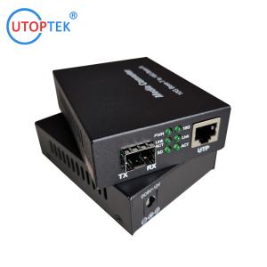 Wholesale 10g Base-T to 10G Base-R Optical Media Converter Fiber Optic Cheap Price 10G media converter mini from china suppliers