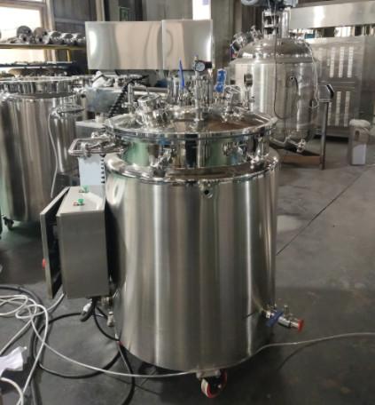50 - 100 Liters Movable Gelatin Melting Tank With Strong Paddle And Vacuum