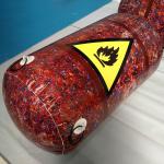 0.9mm Commercial Grade PVC Tarpaulin Inflatable Paintball Bunker for Paintball