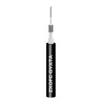 G652D External Aerial Cable / GYXTA 12 Core Single Mode Fiber Optic Cable