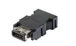3M Male Straight 50 Pin SCSI Connector 2.54mm Pitch Solder Type Cable Mount