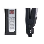 Versatile Hair Straightener Styler with Digital Temperature Display and Wide