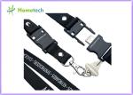 Advertising Blue Lanyard USB Stick 16gb Customized Flash Memory Drive for