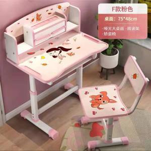 Wholesale Large Childrens Plastic Desk And Chair Study Height Adjustable Desktop 60x40cm from china suppliers