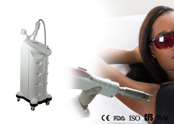Vertical Style Nd Yag Laser Hair Removal Machine Skin Rejuvenation Simple