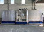 Insulating Glass Production Vertical Glass Washing Machine with 380V/50Hz Power