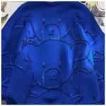 Women's Oversized Crew Neck Sweatshirt featuring Cute Bear Graphic and Glitter