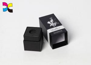 Wholesale Advanced Lid Custom Packaging Boxes Base Lip Stick Hardcover EVA Base Black Matte from china suppliers