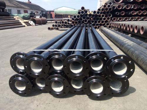 Water Double Flanged Ductile Iron Pipe or Double Flanged Ductile Iron Pipe with puddle flange Spraying Zinc
