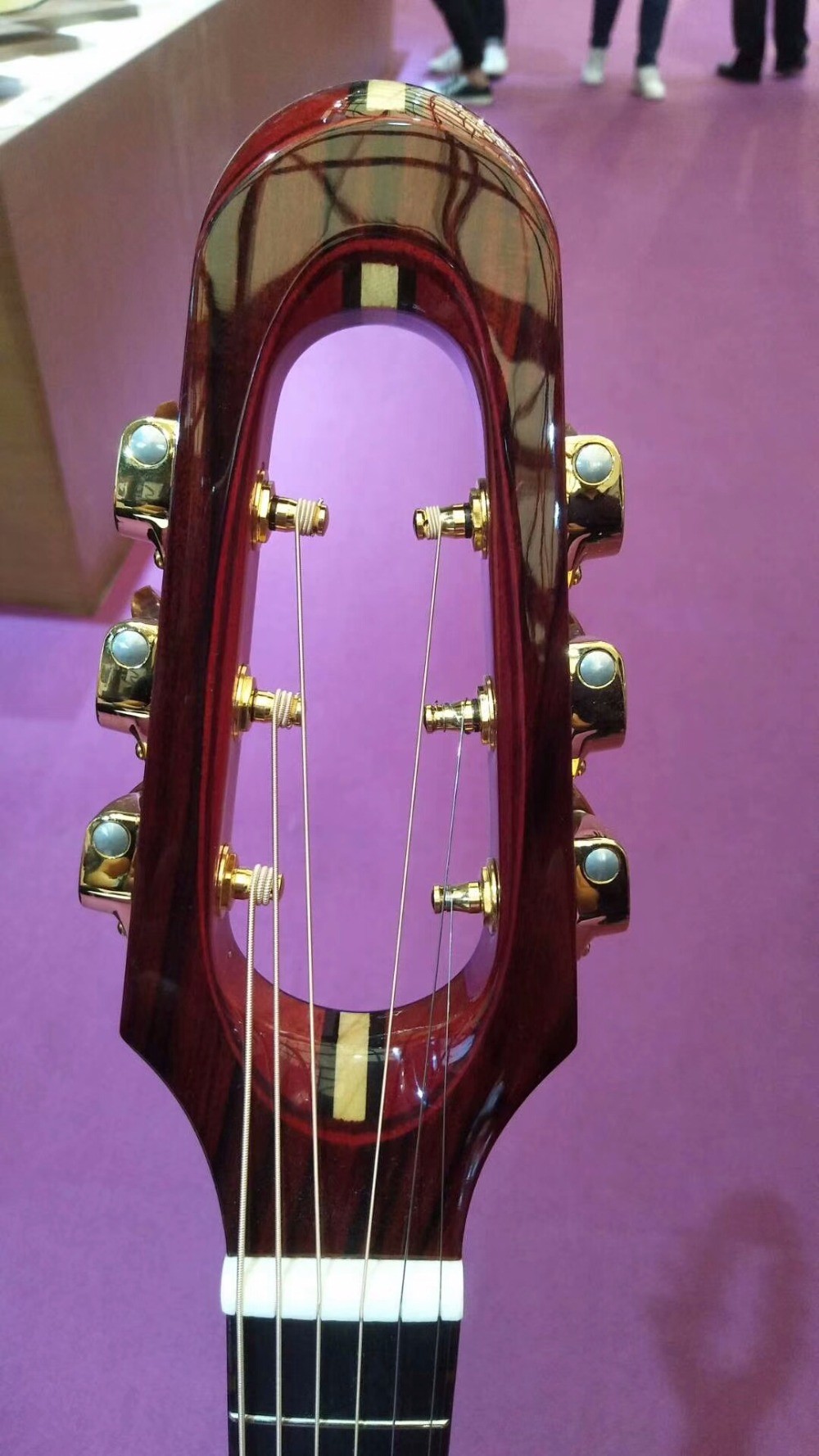 AAAA all solid cocobolo guitar gotoh tuner peg customize handmade acoustic guitar instrument folk guitar