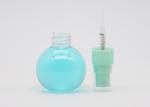 Ball Shape Fine Mist Spray Bottle 30ml Empty Crystal Green Color