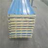 Buy cheap 30mm blue glass wool roof sandwich panel with 0.476mm for warehouse from wholesalers